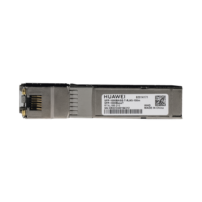 Transceptor de SFP a RJ45 / Negociación de 10/100/1000Mbps / Conector RJ45 / Distancia de hasta 100m | SFP-1000BASET