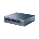 Switch de escritorio Gigabit de 5 puertos 10/100/1000Mbps, carcasa metálica | LS105G
