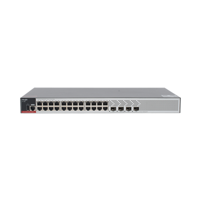Switch Empresarial, Administrable L2+, 24 Puertos Gigabit y 4 Puertos Uplink SFP 2.5G | RG-S2915-24GT4MS-L
