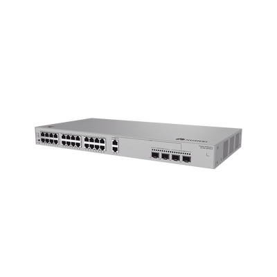 Switch Gigabit Administrable PoE Capa 3 / 24 Puertos 10/100/1000 Mbps (22 PoE) / 2 Puertos 2.5GE (PoE) combo 2 Puertos SFP 2.5GE /2 Puertos SFP+ 10GE / 400W / PoE Perpetuo / iStack / Administración Nube Gratis | S310S-26PN4JX