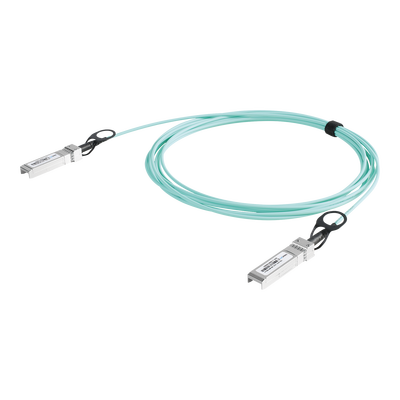 Cable AOC SFP+ de 1&10 Gbps a 1&10 Gbps / Cable de fibra óptica Activo / Longitud: 5 metros | LP-AOC-10G-5M