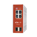 Switch L2+ PoE Industrial / Administración Cloud-Web-CLI / 4 Puertos PoE af/at 100/1000 Mbps / 2 Puertos SFP Gigabit / Presupuesto PoE 120 W / Protocolo ERSP (redundancia enlaces) | WI-PCMS306GF-I
