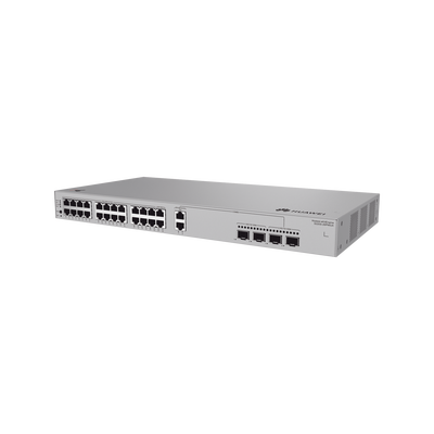 Switch de Acceso eKit Administrable / Capa 2 / 22 Puertos PoE+ Gigabit + 2 Puertos PoE+ 2.5 Gbps + 2 Puertos SFP(2.5 Gbps) + 2 Puertos SFP+(10 Gbps) / PoE Perpetuo / Presupuesto PoE 400 W / Sin Licenciamiento | S220S-26PN4JX