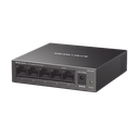 Switch NO Administrable / Para escritorio / Carcasa de metal / 5 puertos 10/100/1000 Mbps / Diseño Compacto / Plug and Play | MS105GS