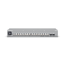 UniFi Switch Pro Max 16 con funciones Capa 3, 16 puertos EtherLight RGB / (4) puertos 2.5 GbE y (12) puertos GbE /(2) puertos SFP+ 10G /con pantalla táctil informativa | USW-PRO-MAX-16