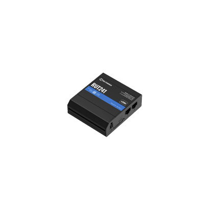 Industrial Cellular Router,Soporta eSIM/  2 puertos ethernet 10/100Mbps /WiFi 802.11b/g/n /WAN Failover | RUT241