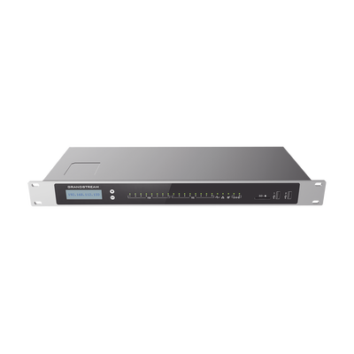 Conmutador IP-PBX para hasta 1500 usuarios y 200 llamadas simultaneas, 8FXO, 8FXS, solución para PyMEs | UCM6308A