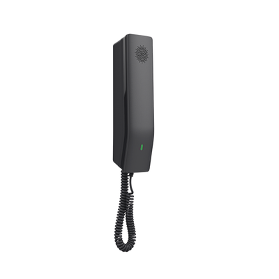 Teléfono IP para Hoteles / Altavoz HD / 2 Cuentas y Líneas SIP / 10 Teclas de Marcación Rápida / 3 Teclas Programables / Códec OPUS / Gestión GDMS / Instalación en Escritorio y Pared / PoE 100 Mbps | GHP-611