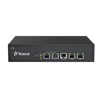 Gateway con 1 puerto E1/T1/J1 ideal para conmutadores VoIP | TE100