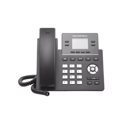 Teléfono IP Grado Operador, 4 líneas SIP, pantalla a color 2.4", PoE, codec Opus, IPV4/IPV6 con gestión en la nube GDMS | GRP-2612P