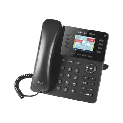Teléfono IP SMB PoE 8 Líneas 4 Teclas de Función y conferencia de 4 vías. PoE | GXP-2135