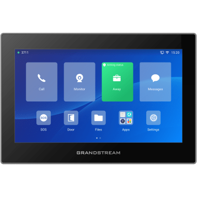 Estación de Intercomunicación SIP con Wi-Fi 6, Bluetooth y Control Total para Agendamiento de Salas y Edificios Inteligentes (Color Negro) | GSC-3575