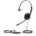 Diadema Alámbrica UH34 Mono de Yealink Certificada con Microsoft Teams con Almohadillas de Cuero | UH34-MONO-TEAMS