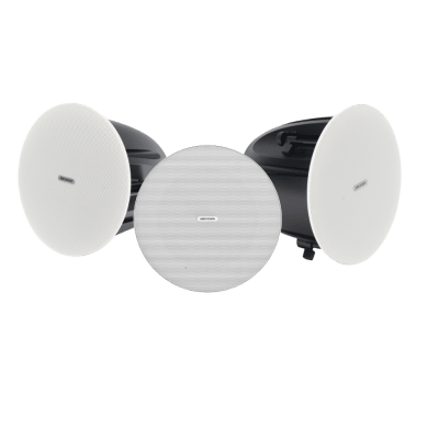 Kit Altavoz principal y 2 bocinas secundarias | Bluetooth  | Solo alimenta la principal  |  Hik-Connect  | 10 Watts |  Musical Ambiental | Voceo | Calendarización de audios | DS-QAZ-KIT610-BS