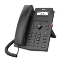 Teléfono IP WiFi empresarial para 2 líneas SIP con pantalla LCD, Códec Opus, conferencia de 6 vías. | X301W