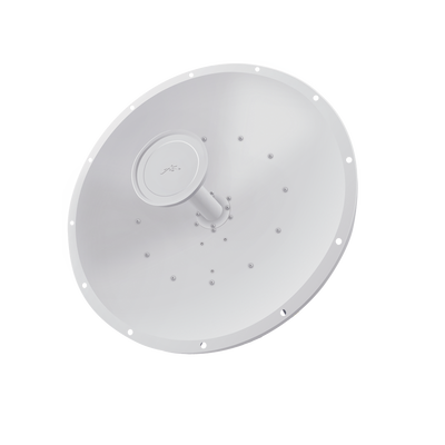 Antena Direccional RocketDish airMAX, ideal para enlaces Punto a Punto (PtP), frecuencia 5 GHz (4.9 - 5.8 GHz) de 30 dBi | RD-5G30