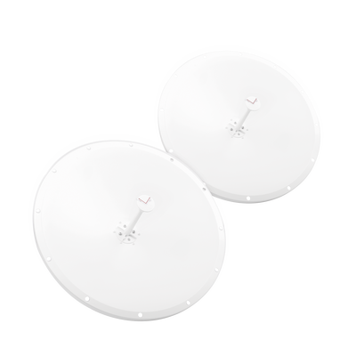Antena Parabólica de Frecuencia Extendida, 4.8 - 6.5 GHz, 28 dBi, Conectores SMA-Macho Inverso | TXP-D4865-28-SMA-KIT2