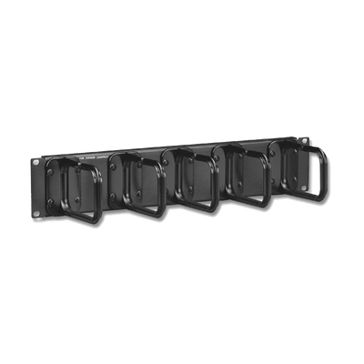 Organizador de cable, para montaje aéreo, con 5 soportes, 2UR | WM-145-5