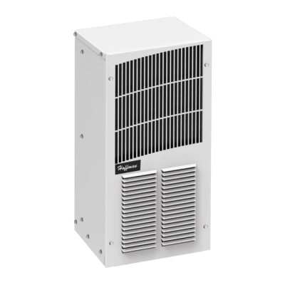 Aire Acondicionado Compacto Para Exterior, Uso en Gabinetes de Telecomunicaciones de Grado Industrial, Frío T20, 2000 BTU, 115 Vca, de Acero, Color Negro | T200216G201