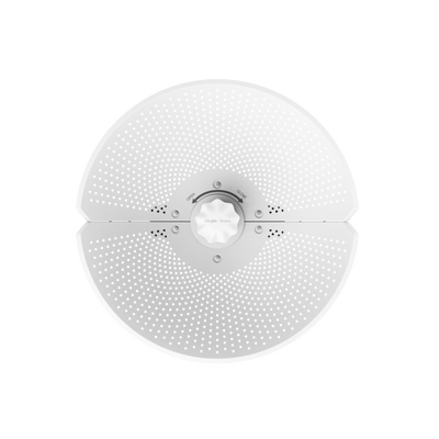 Radio Integrado 23 dBi Puerto 10/100,  Modo AP/CPE en PtP o CPE en Multipunto, Hasta 867 Mbps, Botón de Auto-Emparejamiento para distribuciones de Enlaces Inalámbricos WISP y CCTV, Administración en la Nube. | RG-AIRMETRO460F