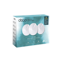 Kit 3 Routers Inalámbricos MESH Interior para Hogar / Doble Banda Wi-Fi 5 AC1300 Mbps / 2 Puerto Gigabit WAN/LAN / 4 Antenas Internas / Administración Mediante la App Deco (iOS, Android) / Protección HomeCare | DECOM5-3PACK