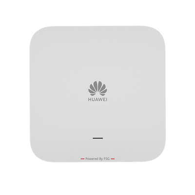 HUAWEI MiniFTTO - Punto de Acceso Óptico Wi-Fi 6 / 2.976 Gbps / 1 puerto 10/100/1000 Mbps PoE + 1  GPON (SC/UPC) PoF / Downstream 2.488 Gbps / Upstream 1.244 Gbps / MIMO 2X2 / Ganancia de Antena 5dBi / Wi-Fi Roaming / Administración Nube | F600C301GH