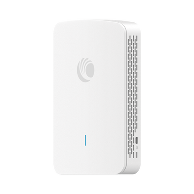 Punto de Acceso Empresarial Wi-Fi 6 / Con diseño para Pared /  3 Puertos Gigabit (1 con Salida PoE) / Doble banda en ( 2.4 y 5 GHz) / Hasta 2.5 Gbps / Gestión desde la Nube / Alimentación PoE af | XV2-22H0A00-RW