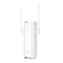 Punto de Acceso Omada Exterior / Wi-Fi 6 AX1800 MU-MIMO 2x2 / Mesh Omada / Alta Densidad de Usuarios / Carcasa Resistente IP67 / Configuración por Controlador o Stand-Alone / Para Montaje en Mástil/ Pared / Alimentación PoE+ | EAP625-OUTDOOR-HD