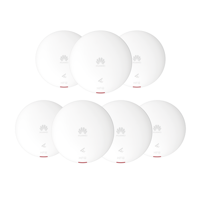 Kit de 7 - Punto de Acceso Wi-Fi 6 /  1.775 Gbps / MU-MIMO 2x2:2 (2.4GHz y 5GHz) / Smart Antenna 20% más cobertura / Instalación en techo y pared / Seguridad WP3 / Con Administración Gratuita desde la Nube | AP361-KIT7