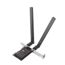 Adaptador  PCIe inalámbrico doble banda AX1800 Mbps / Seguridad Inalámbrica WPA3 /Antena de alta ganancia / Tecnología MU-MUMO 2X2 / Soporte de perfil bajo y Altura completa / Bluetooth 5.2 | ARCHER-TX20E