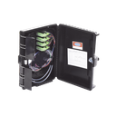 Cierre de Empalme para 24 Fusiones de Fibra Óptica, Interior/Exterior, con 16 Acopladores SC/APC y Splitter 1x16 SC/APC Incluido, IP65 | LP-FAT16