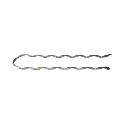 Remate Preformado de Acero Galvanizado para fibra Mini-ADSS, Diámetros 6-7 mm (Estructura de 4 hilos con Polvo Abrasivo) | GDE-ADS-060