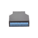Distribuidor de Fibra Óptica Para Riel Din, 12 Acopladores LC/UPC Duplex Monomodo con Charola de Empalme | LP-RDLCUSM