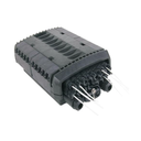 Caja de Distribución de Fibra Óptica para 24 Empalmes con 16 Acopladores SC/APC. Enterrado Directo, IP68, Splitter 1x8 Incluido con Conectores SC/APC | LP-FAT08DB