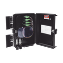 Cierre de Empalme para 24 Fusiones de Fibra Óptica, Interior/Exterior, con 16 Acopladores SC/APC y Splitter 1x16 SC/APC Incluido, IP65 | GFS-16G