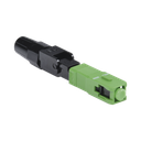Conector Rápido de Instalación en Campo, Monomodo, SC/APC, Pre-Pulido, Re-Terminable, Ideal para Aplicaciones FTTx | FASC