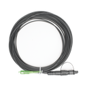 Jumper de Fibra Óptica, Conector SC/APC - Conexión a Caja FDP460, Redondo, 10 Metros (32.81 Pies), Forro 3 mm, G657A2, Negro | OFC-S1-BK-SA-H1A-30-10-2601