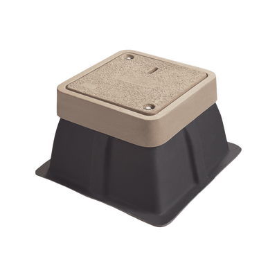 Registro para Alumbrado Público 12x12x18 Pulgadas (30.48 x 30.48 x 45.72 cm), Resistencia 3 Toneladas, Uso Peatonal | LP-AP-12X12X18