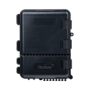 Caja de Distribución de Fibra Óptica para 24 Empalmes, con 8 Acopladores SC/APC Simplex, Exterior IP55, Color Negro | FDP-440A