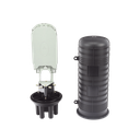 Caja de Distribución de Fibra Óptica Vertical Tipo Domo, 48 Empalmes (Expandible Hasta 96 Empalmes con Charola LP-SCV-48-ST), Exterior, IP68 | LP-SCV-48