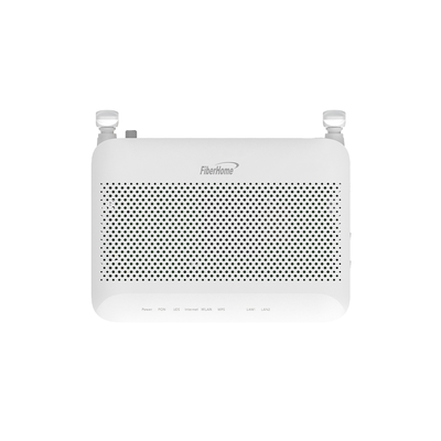 ONU GPON WiFi (2.4/5 GHz), 2 antenas de 5 dBi, Compatible con OLT de Terceros, MIMO 2x2, 2 Puertos Gigabit, conector SC/UPC, (Gestión WAN desde la Interfaz de la ONU) | HG6045D1