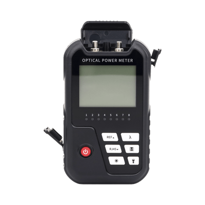 Medidor de Potencia Óptica (Mini Opm) / Rango de Medición -50dBm a 26dBm / Compatible con Fibra Óptica Multimodo y Monomodo / Soporta Conectores Sc, St y Fc / Incluye Función de Vfl 2 mW / Recargable | LP-M-OPM-LR