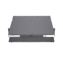 Panel de Distribución de Fibra Óptica, Acepta 8 Placas FAP o FMP, Bandeja Deslizable e Inclinable Hacia Abajo, Hasta 192 Fibras, Color Negro, 2UR | FCE2U