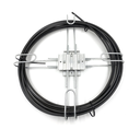 Raqueta para Almacenamiento de Cable para Poste de 300 a 600 mm | LP-CSB