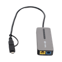 ONU Bridge Dual GPON/EPON USB Portátil / 1 puerto RJ45 2.5Gbps / 1 puerto USB | V2802U