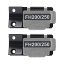 Par de Holders para Fibra Óptica 250 Micras para Fusionadora LinkedPRO LP-FS-PRO-X6 | LP-FH-250