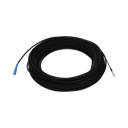 Rollo de Fibra Óptica Drop Redonda G657A2 Monomodo Simplex de 100 Metros (328.08 Pies) con Conectores SC/UPC-SC/UPC para Instalaciones Aéreas, Subterráneas o a la Intemperie | LP-100-SCU