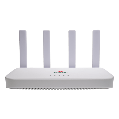 ONU GPON/EPON con Wi-Fi 6 AX1500 / Wi-Fi Doble banda 2.4 y 5 GHz / 4 Puertos Gigabit / Puerto PON SC/UPC | V2804-AX15