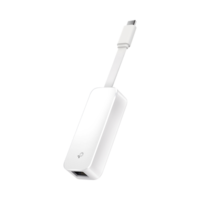 Adaptador de red Ethernet RJ45 10/100/1000Mbps a USB tipo C | UE300C