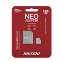 Memoria microSD con Adaptador Ideal para Celular o Tablet / 128 GB / Multipropósito / Clase 10 / 92 MB/s Lectura / 50 MB/s Escritura | HS-TF-C1/128G/NEO/A
